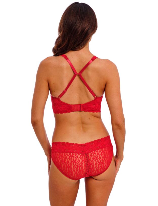 Wacoal Halo Lace Soft Cup Bra Equestrian Red
