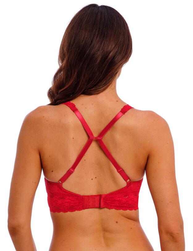 Wacoal Halo Lace Soft Cup Bra Equestrian Red