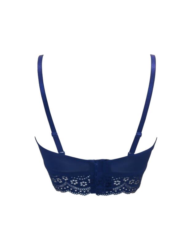 Pour Moi Swoon Longline Bra Navy