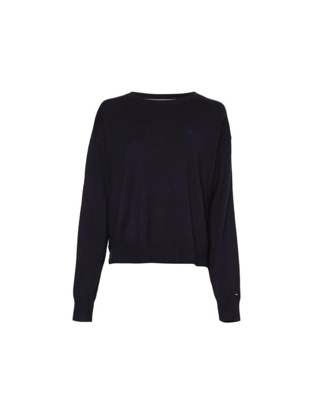 Tommy Hilfiger Hilfiger Knit Jumper Jumper Desert Sky