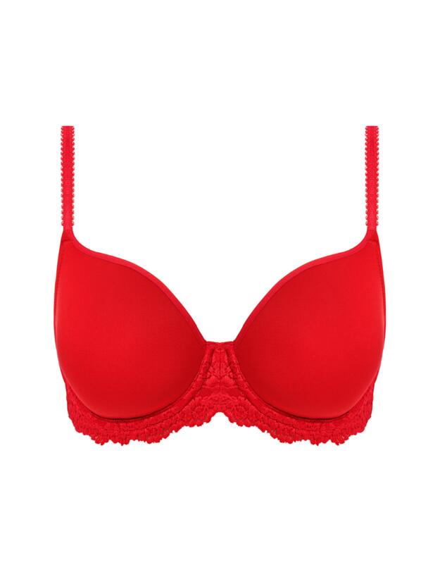 Wacoal Embrace Lace Contour Bra Equestrian Red