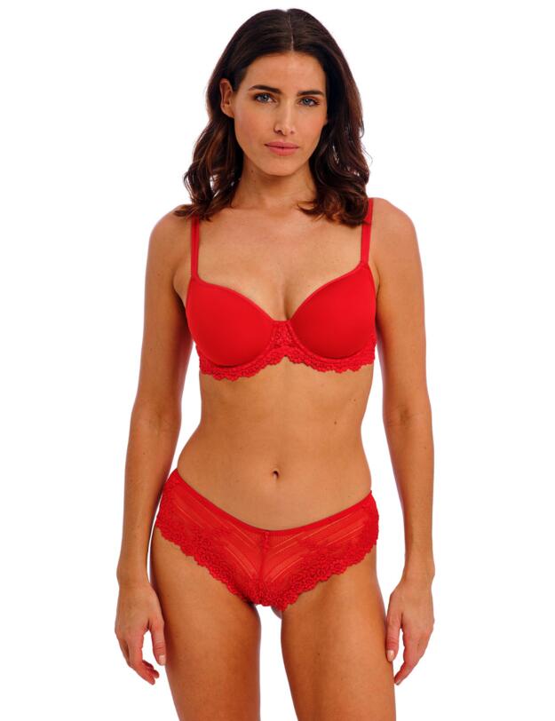 Wacoal Embrace Lace Contour Bra Equestrian Red
