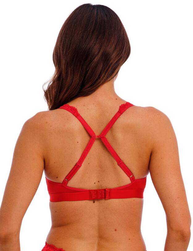 Wacoal Embrace Lace Soft Cup Bra Equestrian Red