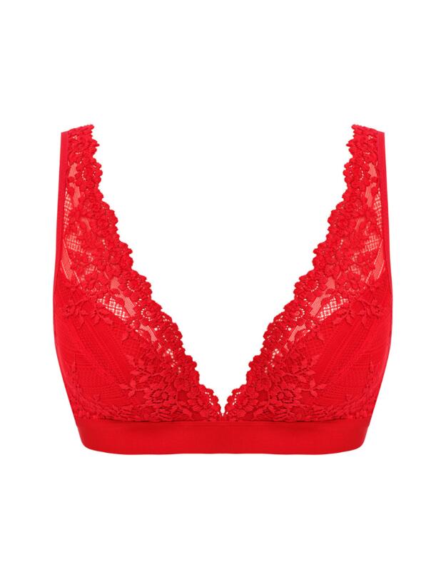 Wacoal Embrace Lace Soft Cup Bra Equestrian Red