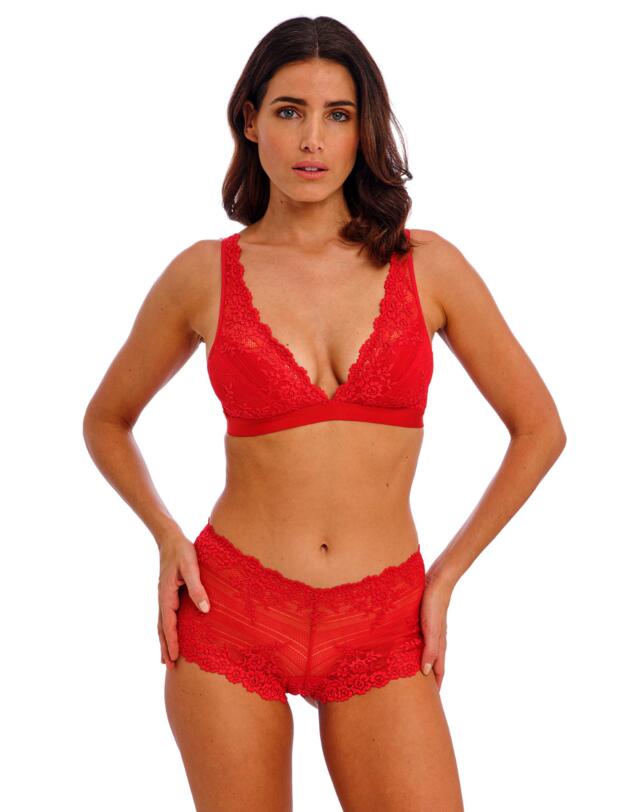 Wacoal Embrace Lace Soft Cup Bra Equestrian Red