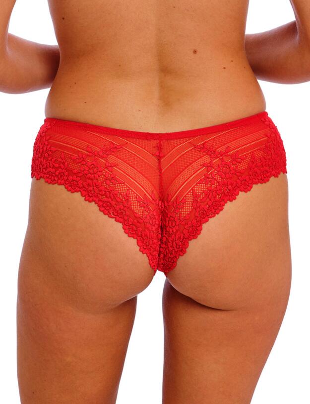 Wacoal Embrace Lace Tanga Brief Equestrian Red