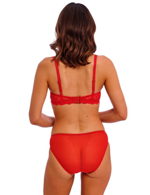 Wacoal Embrace Lace Brief Equestrian Red