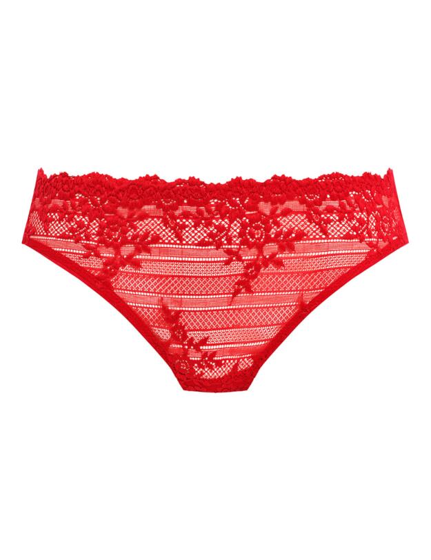 Wacoal Embrace Lace Brief Equestrian Red