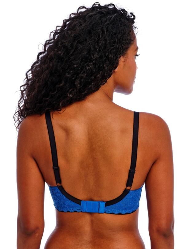 Freya Offbeat Half Cup Bra Dazzling Blue