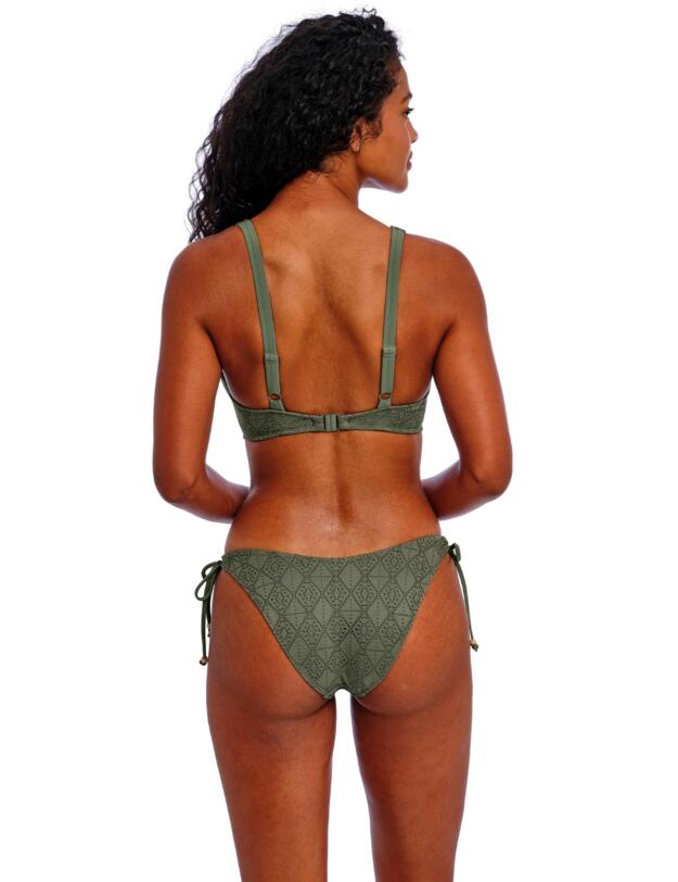 Freya Nomad Nights Underwired High Apex Bikini Top Sage