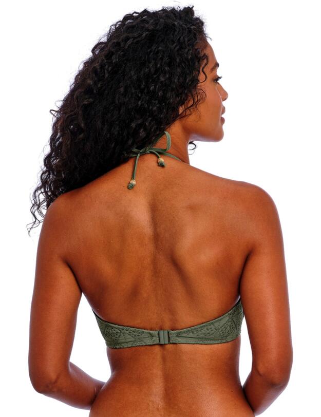 Freya Nomad Nights Underwired Halter Bikini Top Sage