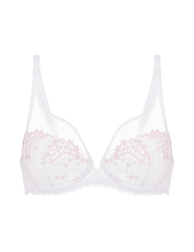Simone Perele Wish Plunge Bra Cristal White