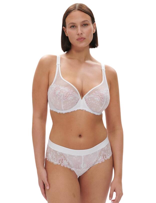 Simone Perele Wish Plunge Bra Cristal White