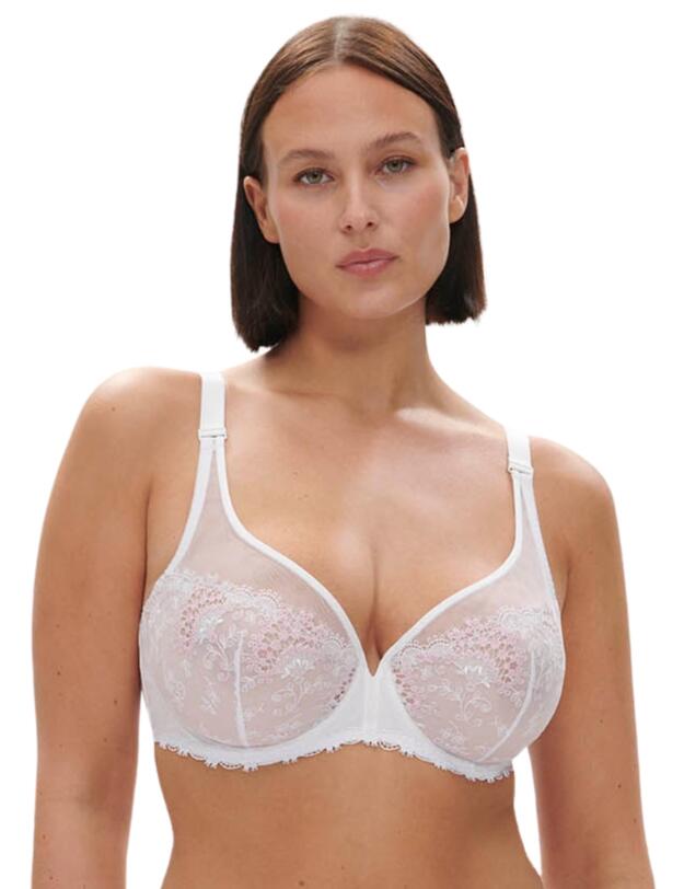 Simone Perele Wish Plunge Bra Cristal White