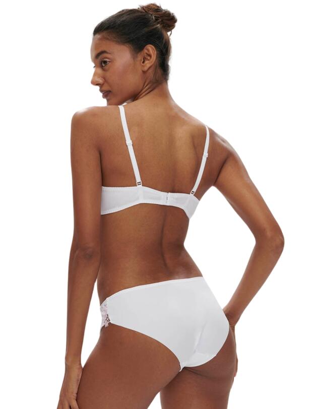 Simone Perele Wish Plunge Push-Up Bra Cristal White