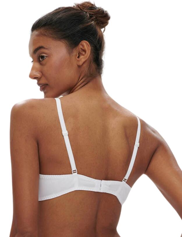 Simone Perele Wish Plunge Push-Up Bra Cristal White