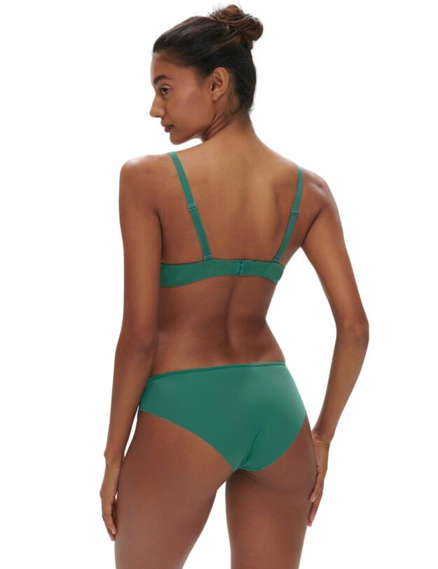 Simone Perele Saga Plunge Push-Up Bra Garden Green