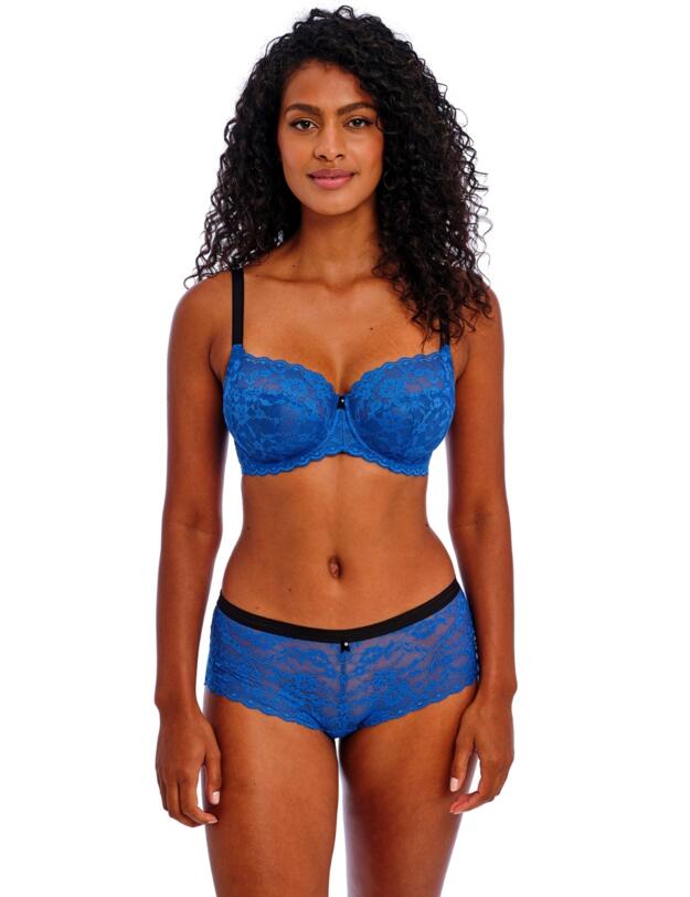 Freya Offbeat Side Support Bra Dazzling Blue