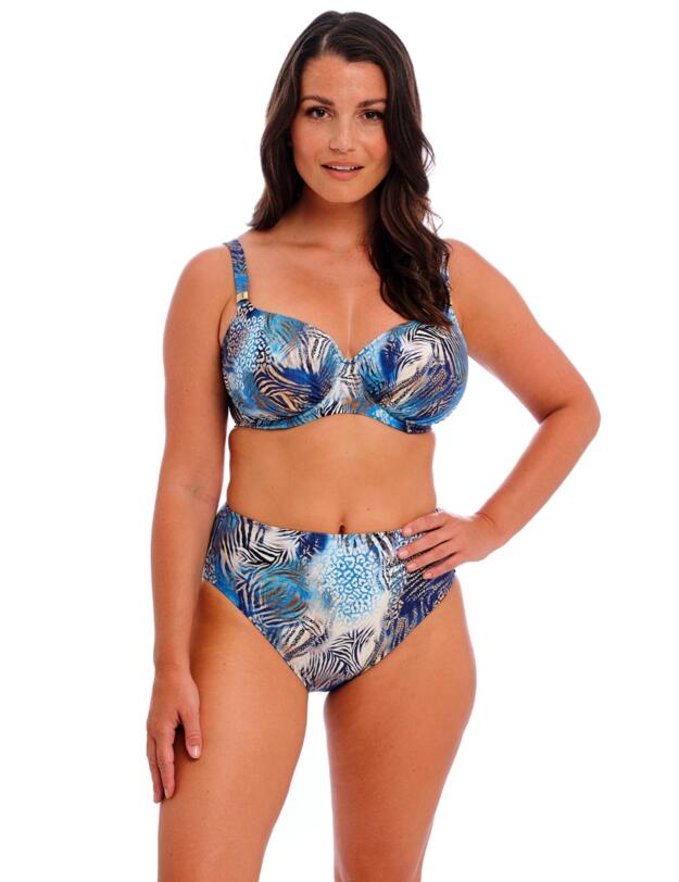 Fantasie Seraya Sands High Waist Bikini Brief Denim