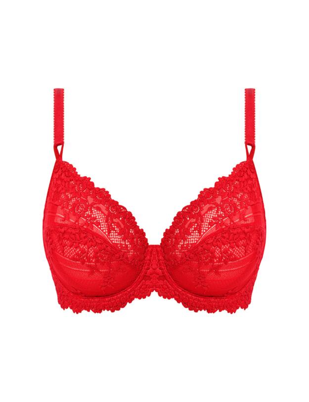 Wacoal Embrace Lace Underwired Bra Equestrian Red