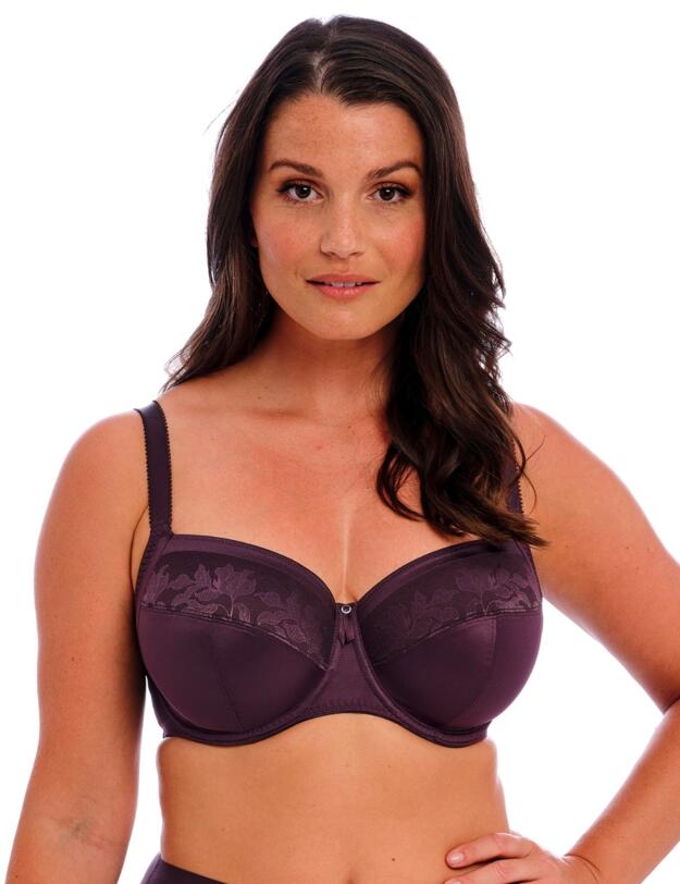 Fantasie Illusion Side Support Bra Plum