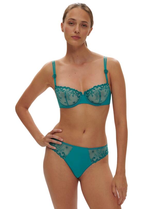 Simone Perele Delice Half Cup Bra Atoll Blue