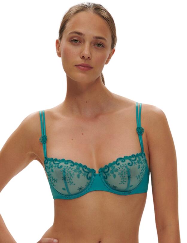 Simone Perele Delice Half Cup Bra Atoll Blue