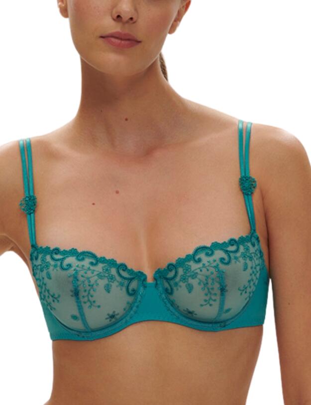Simone Perele Delice Half Cup Bra Atoll Blue