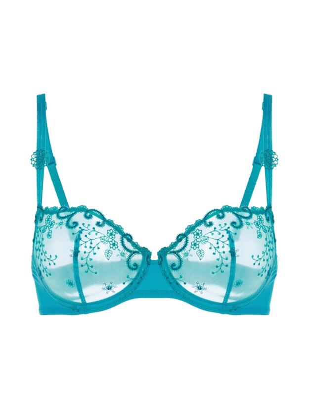 Simone Perele Delice Half Cup Bra Atoll Blue