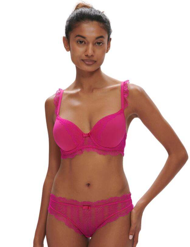 Simone Perele Canopee Progressive Brief Hibiscus Pink