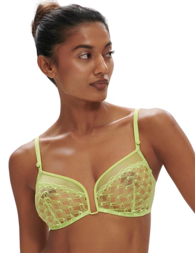 Simone Perele Rose Wireless Bra Lime 
