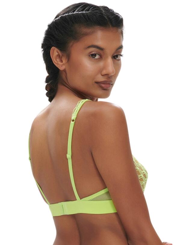 Simone Perele Rose Underwired Triangle Bra Lime 