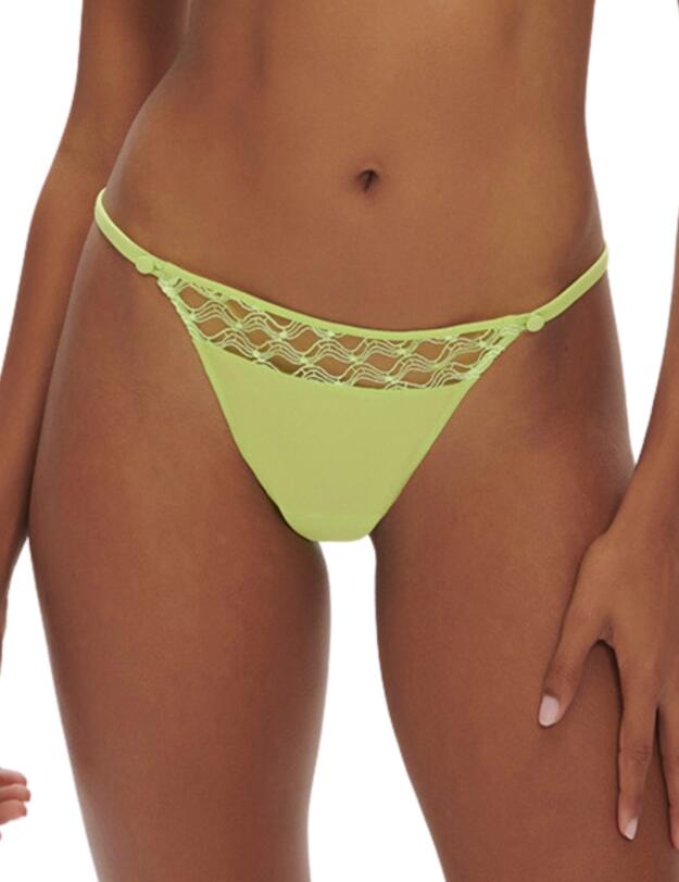 Simone Perele Rose Tanga Brief Lime 