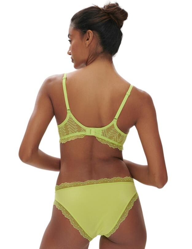 Simone Perele Canopee Plunging Underwired Bra Lime