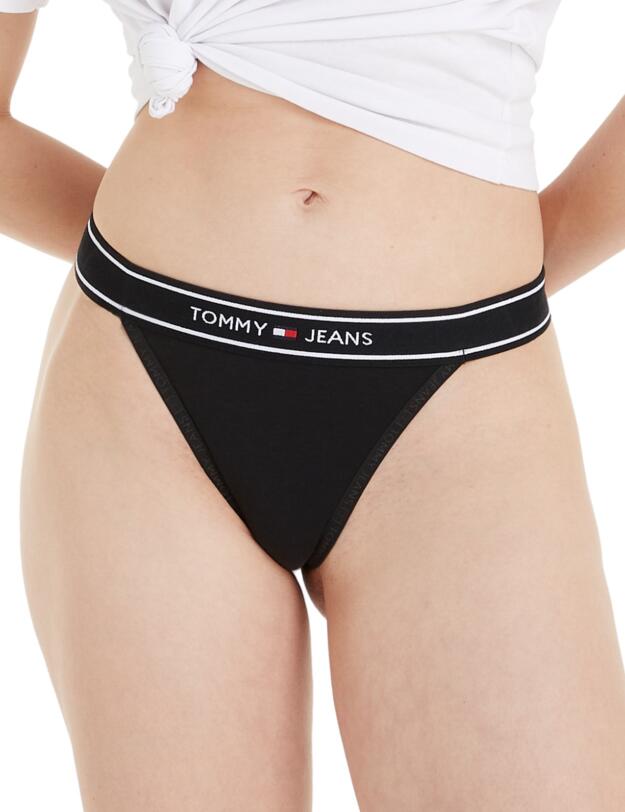 Tommy Hilfiger Tanga Thong Black