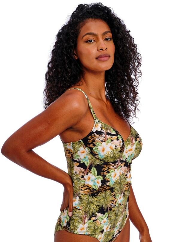 Freya Bahama Shores Tankini Top Black