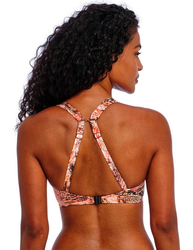 Freya Desert Cat High Apex Bikini Top Sunset
