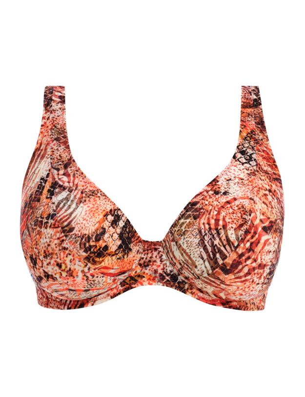 Freya Desert Cat High Apex Bikini Top Sunset