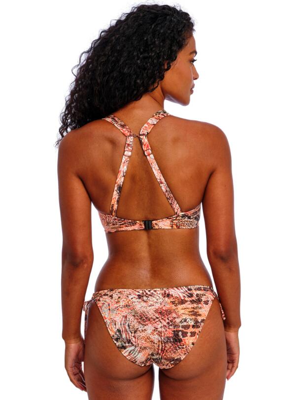 Freya Desert Cat High Apex Bikini Top Sunset
