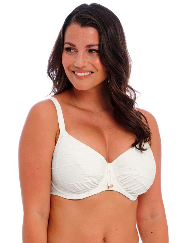 Fantasie Beach Waves Full Cup Bikini Top Linen