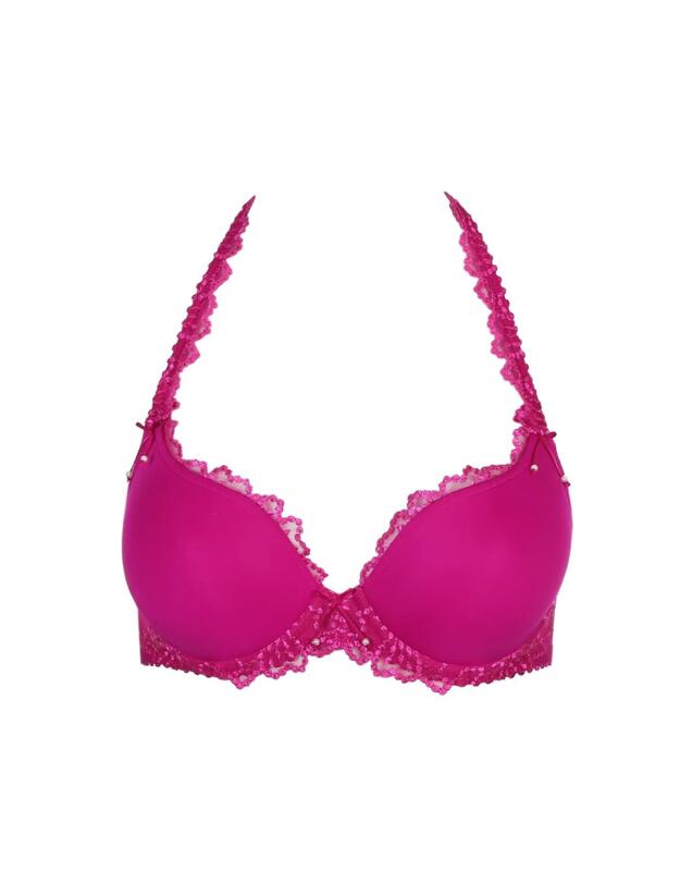 Marie Jo Jane Padded Heart Shaped Bra Wild Rose