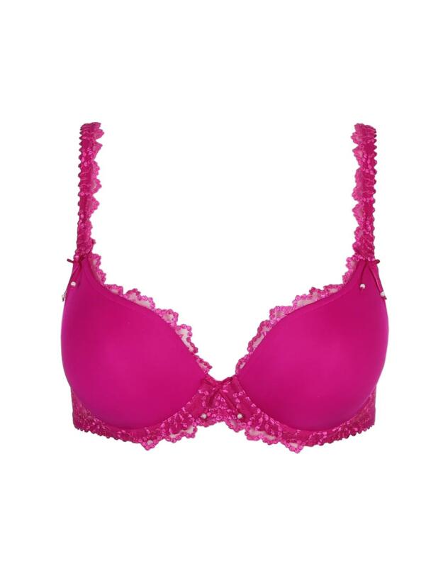 Marie Jo Jane Padded Heart Shaped Bra Wild Rose