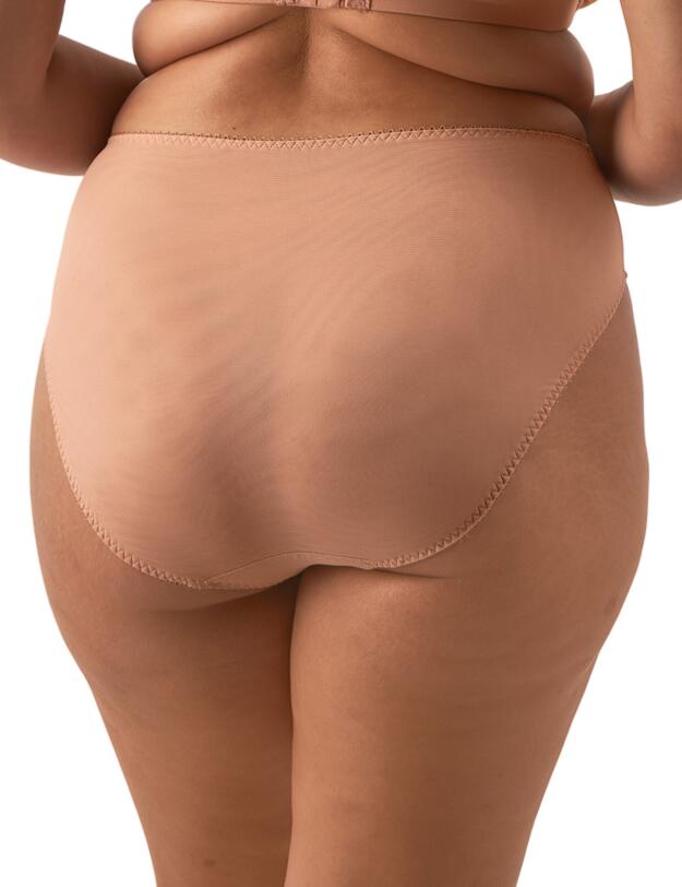 Elomi Zarla High Leg Brief Cafe Au Lait
