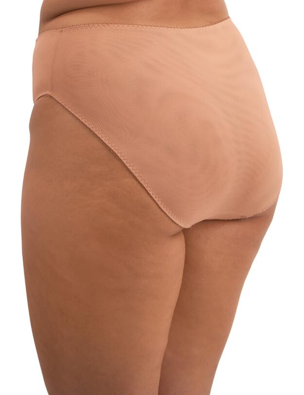 Elomi Zarla High Leg Brief Cafe Au Lait