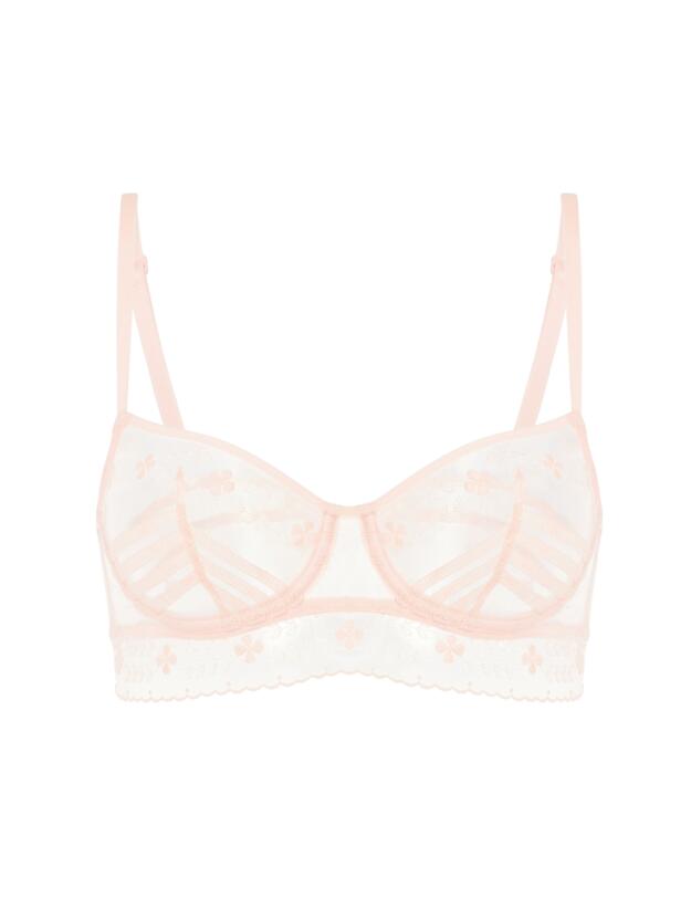 Simone Perele Marthe Half Cup Bra Petal Powder
