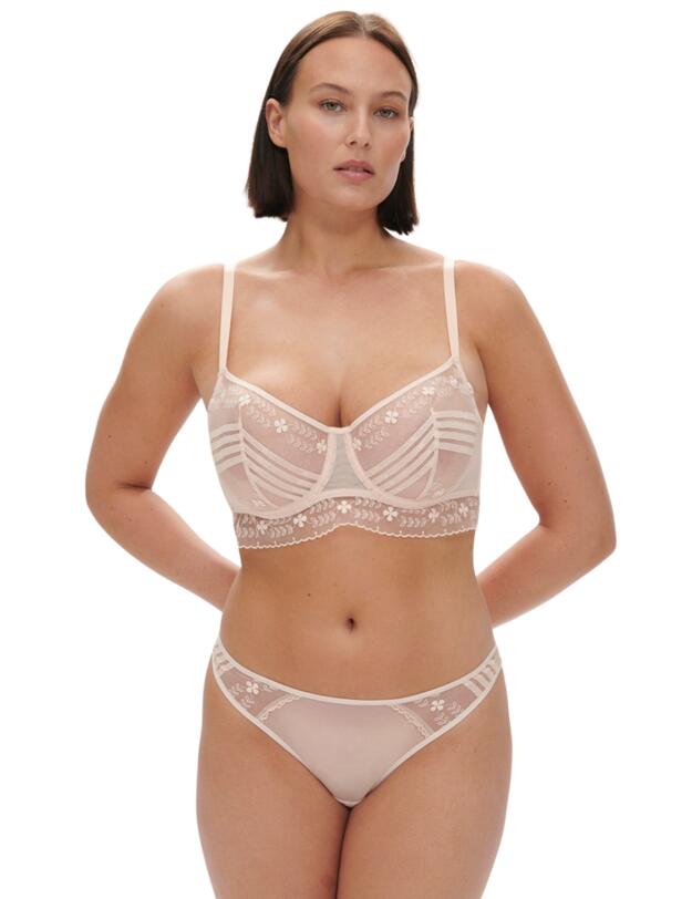 Simone Perele Marthe Half Cup Bra Petal Powder