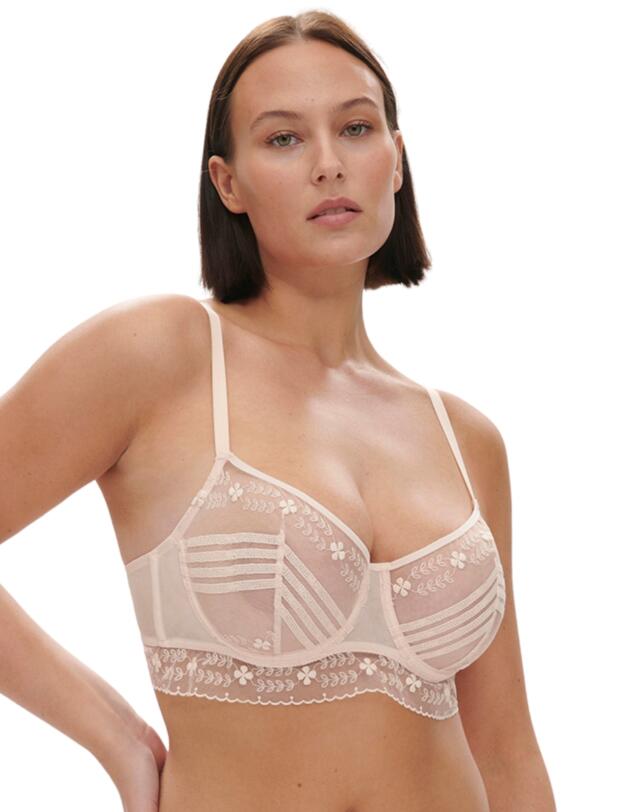 Simone Perele Marthe Half Cup Bra Petal Powder