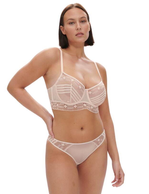 Simone Perele Marthe Half Cup Bra Petal Powder