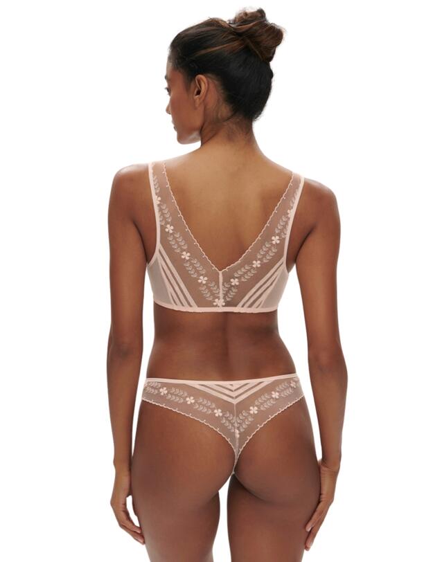 Simone Perele Marthe Tanga Brief Petal Powder