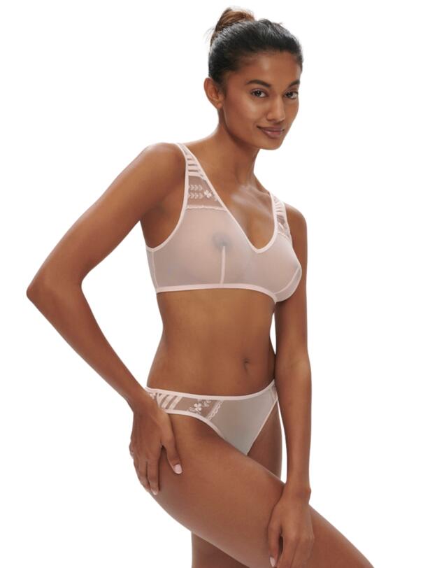 Simone Perele Marthe Tanga Brief Petal Powder